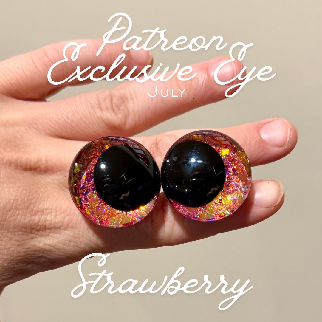 Strawberry- Patreon Safety Eyes